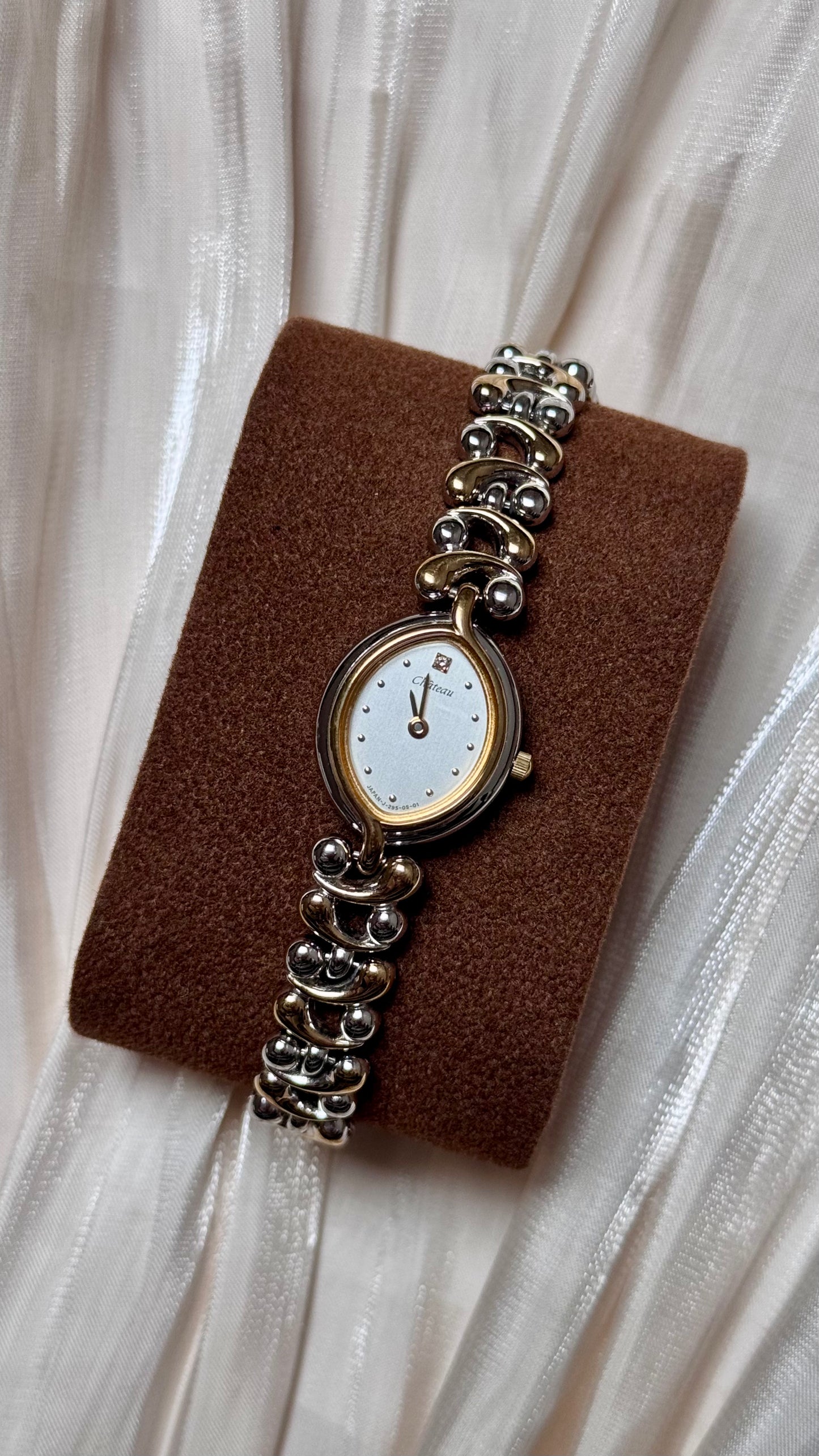 1980s Vintage Ricoh Château Watch - Gold and Palladium Plated - Near Mint Condition