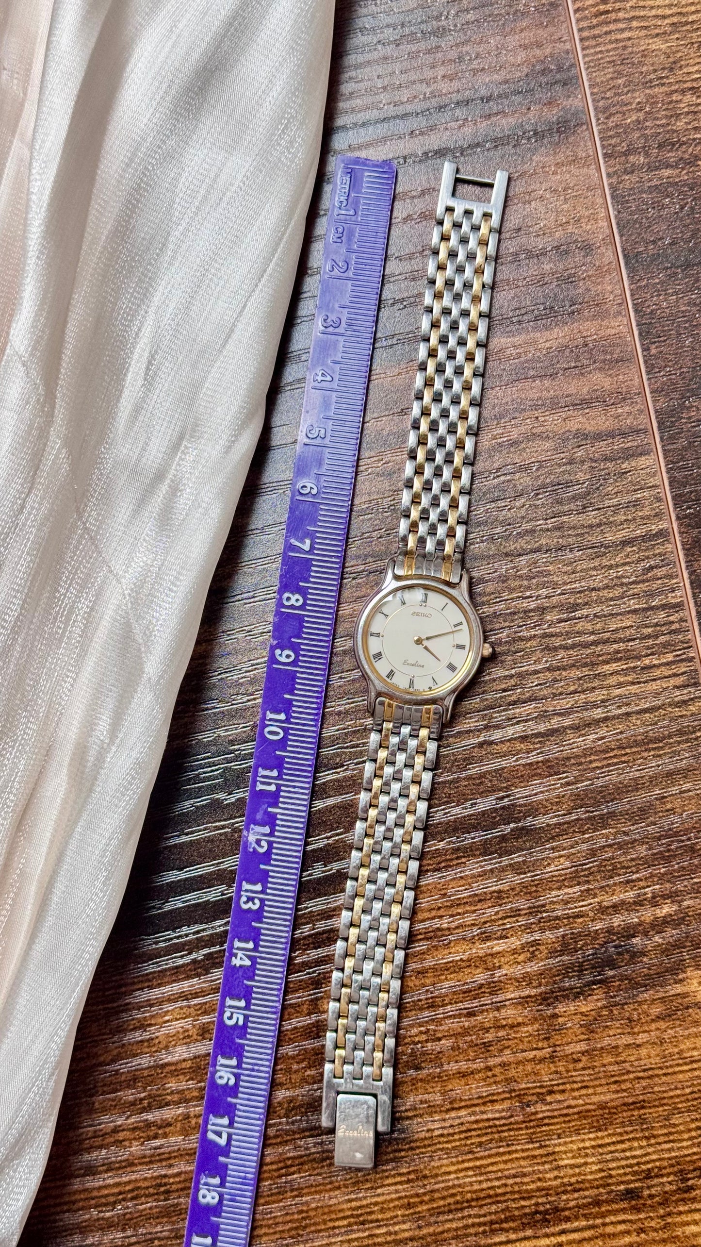1989 Vintage Seiko Exceline Watch