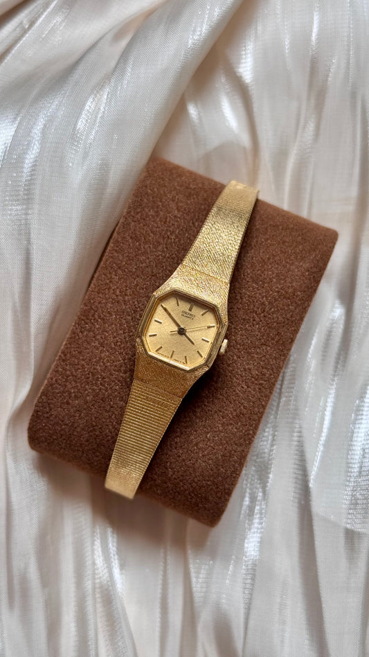 Super Rare Find Vintage Seiko Watch 1995 - Gold Plated