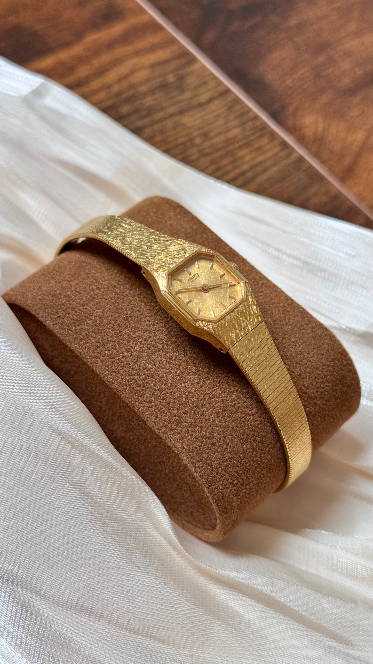 Super Rare Find Vintage Seiko Watch 1995 - Gold Plated