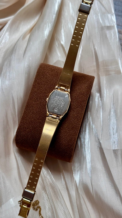 Super Rare Find Vintage Seiko Watch 1995 - Gold Plated