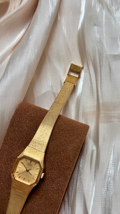 Super Rare Find Vintage Seiko Watch 1995 - Gold Plated