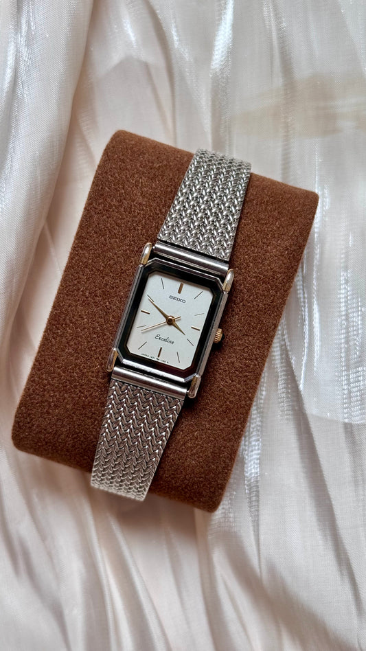 1996 Vintage Seiko Exceline Tank Watch