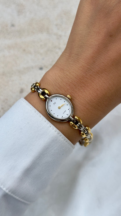 Citizen Fill Vintage Watch 1994 - Oval dial with dainty bracelet