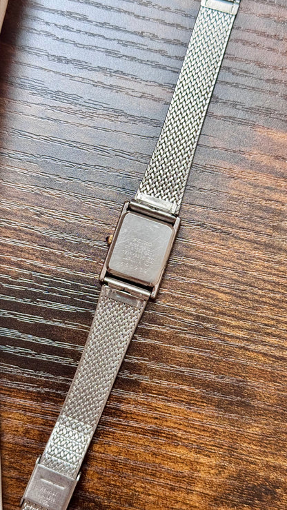 1996 Vintage Seiko Exceline Tank Watch