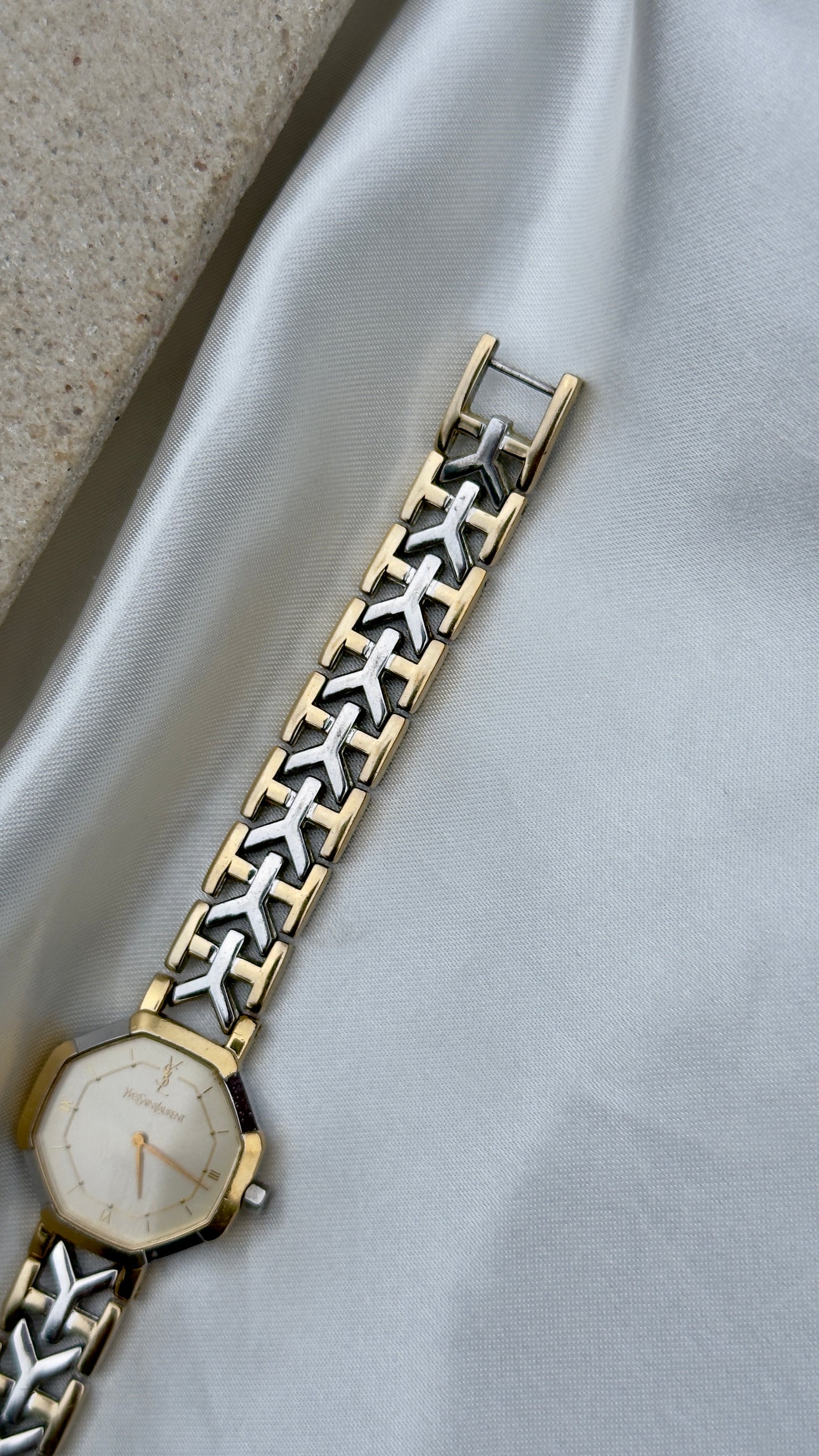 Classic Yves Saint Laurent vintage watch (YSL) 1990 - near mint