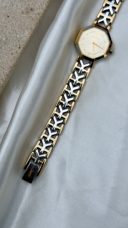 Classic Yves Saint Laurent vintage watch (YSL) 1990 - near mint