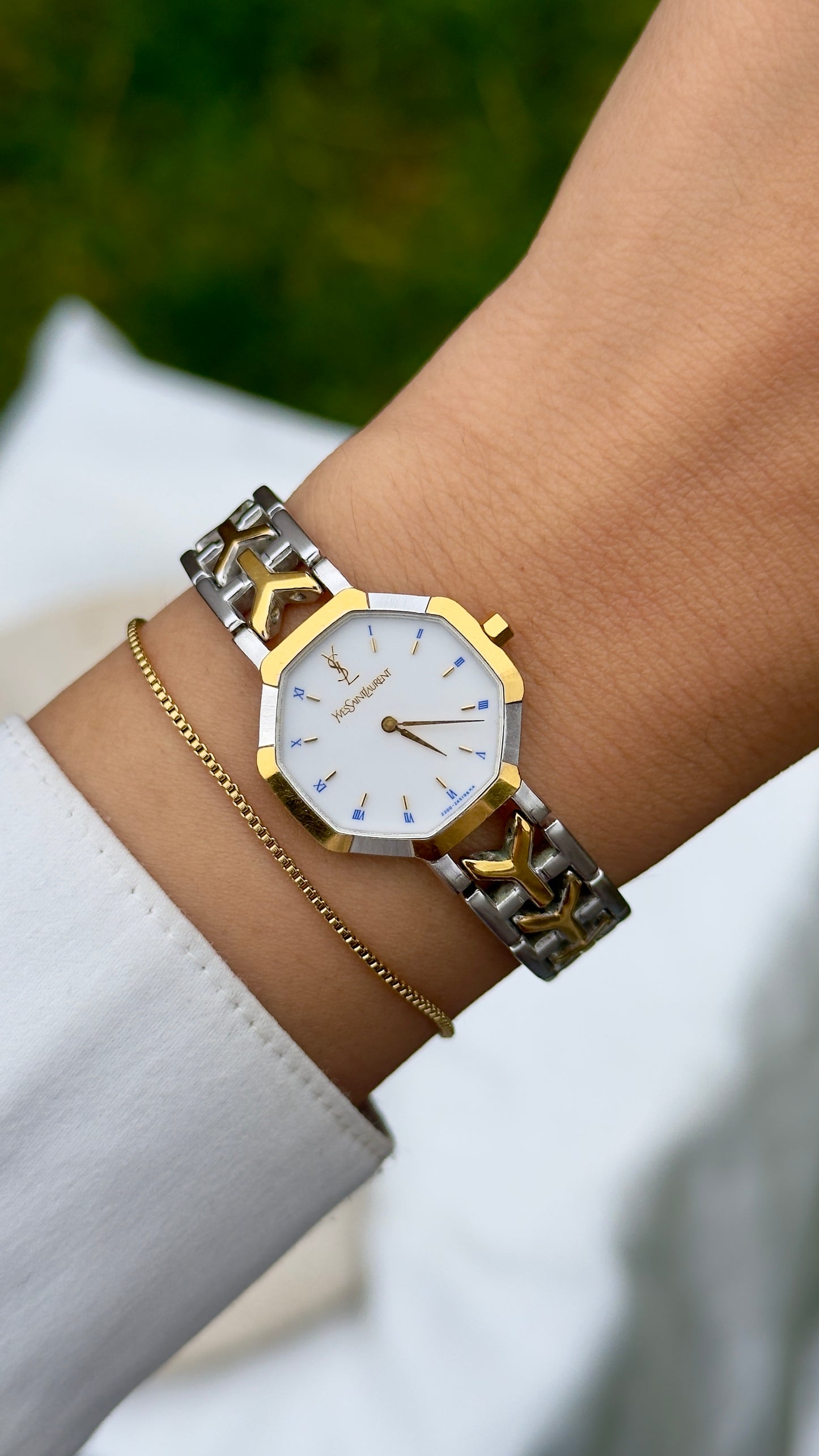 Classic Yves Saint Laurent vintage watch (YSL) 1991