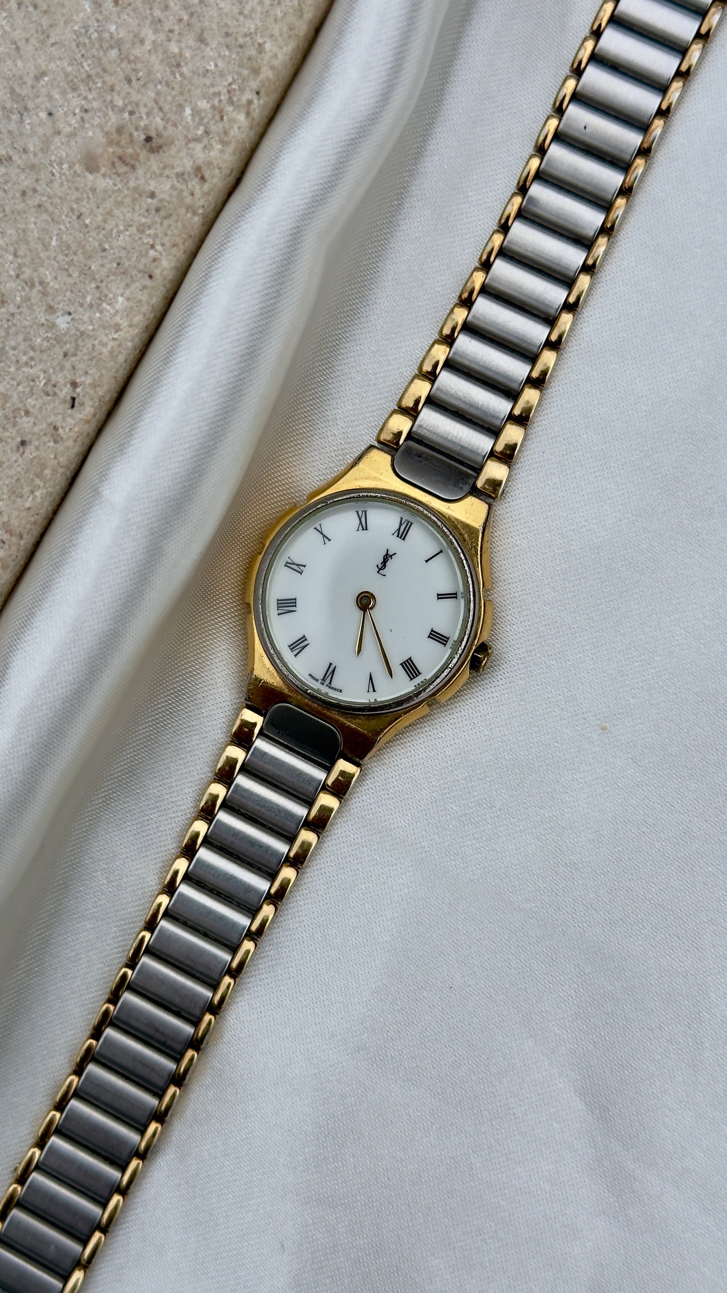 Classic Yves Saint Laurent vintage watch (YSL) 1982