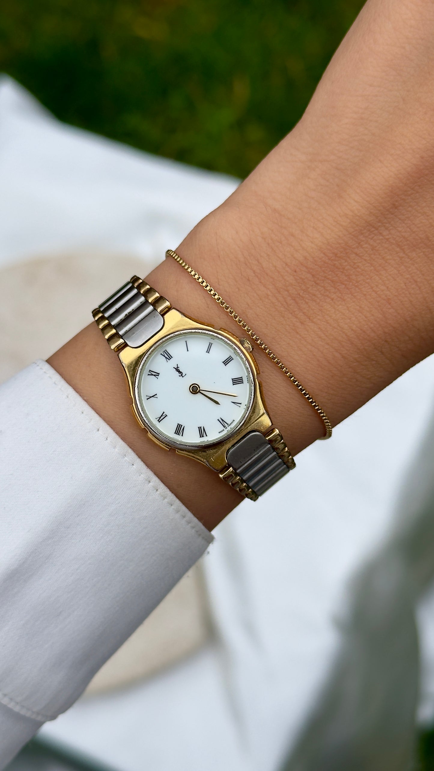 Classic Yves Saint Laurent vintage watch (YSL) 1982