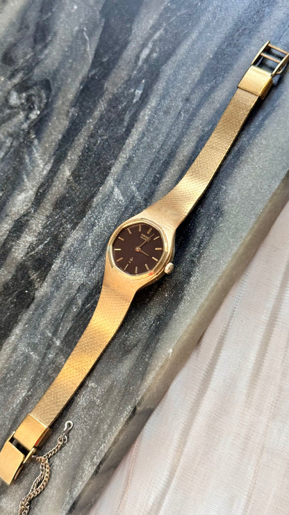 Super Rare Find Vintage Seiko Watch 1976 - Gold Plated