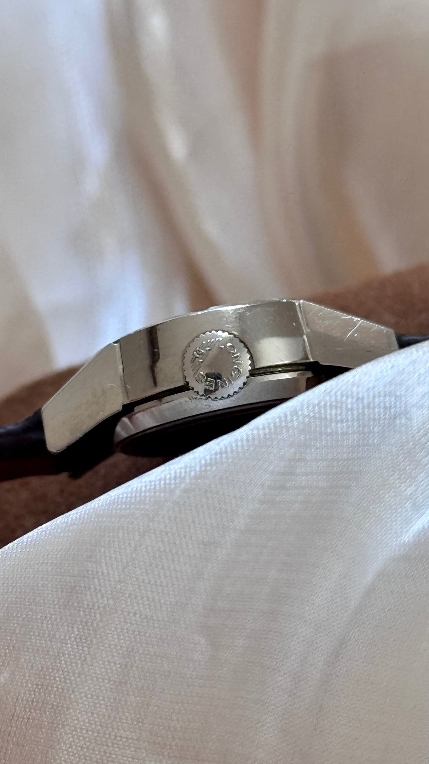 Longines ladies watch - new bespoke strap with original buckle