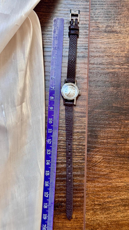 Longines ladies watch - new bespoke strap with original buckle