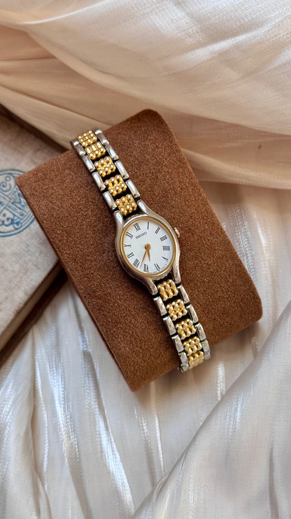 2000 Vintage Seiko Watch - Oval Dial