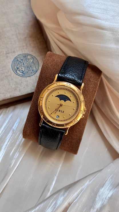 Super Rare Vintage Gable Watch- Moon Calendar