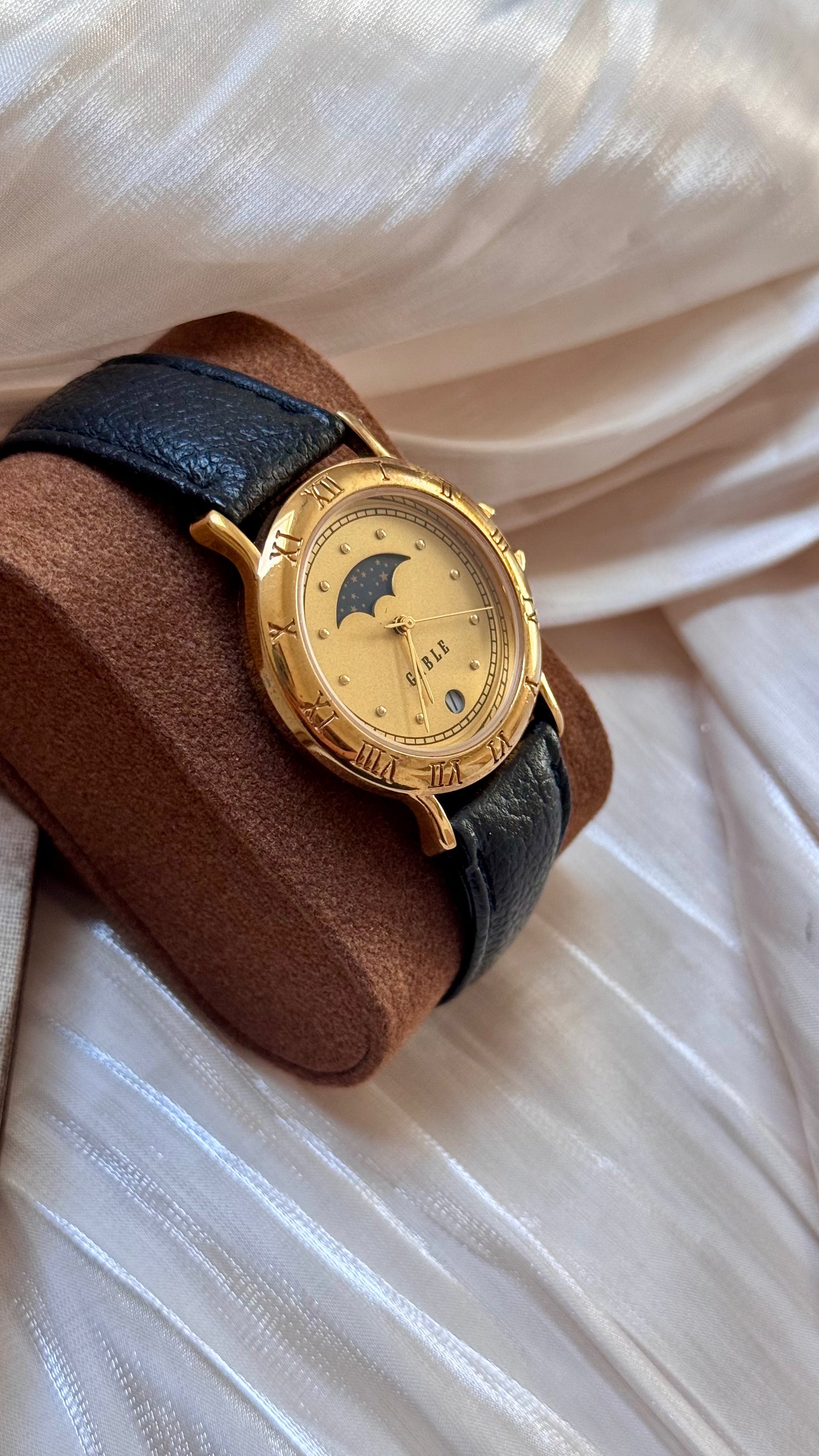 Super Rare Vintage Gable Watch- Moon Calendar