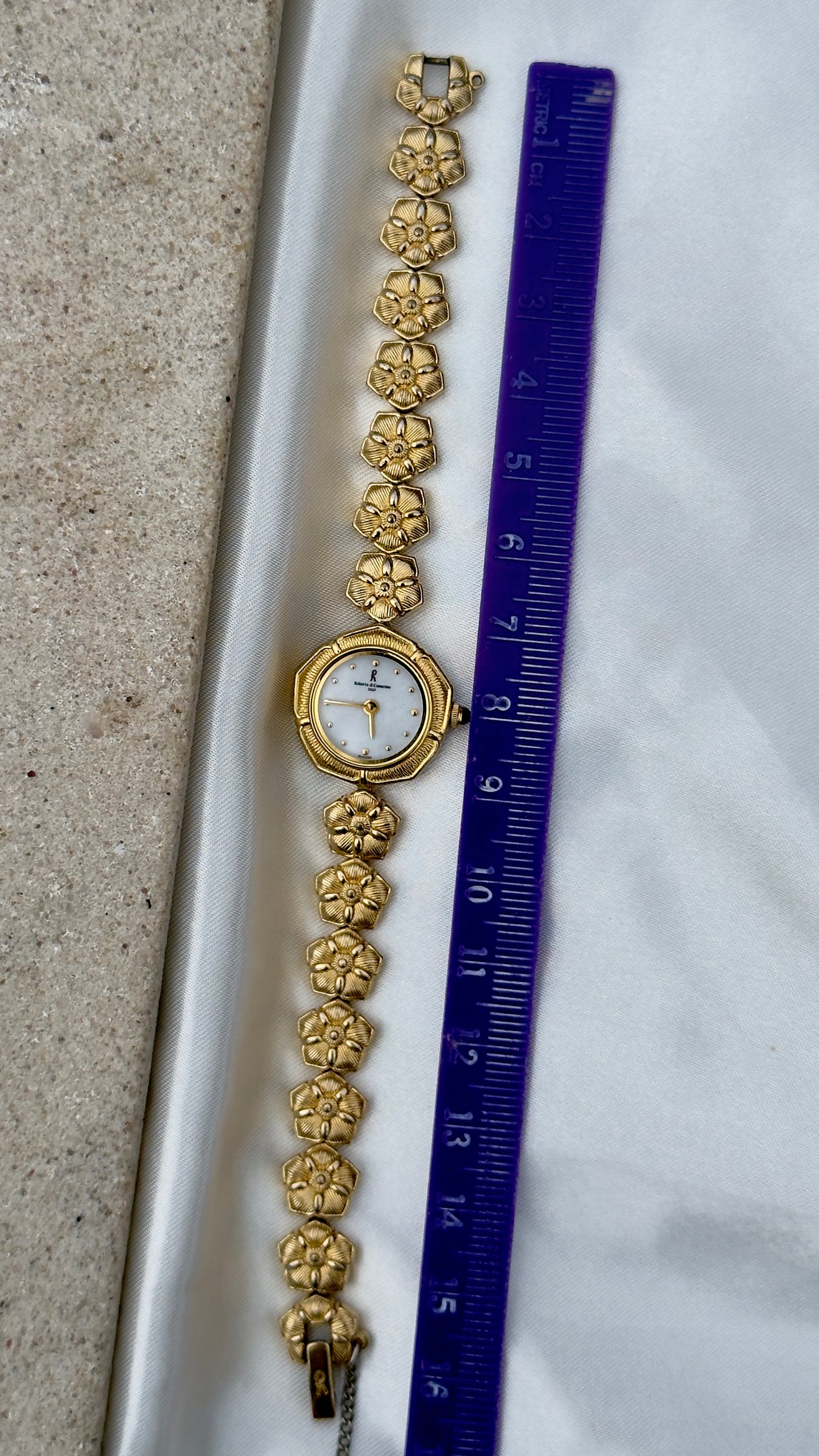 1980s Roberta di Camerino Italy Vintage Watch - Gold Plated