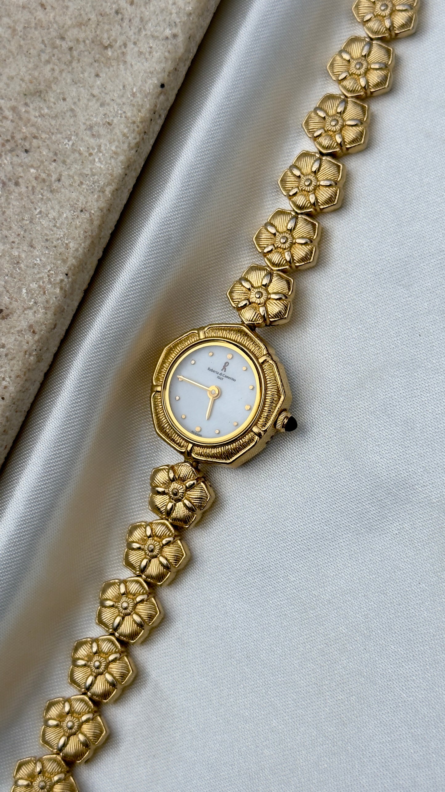 1980s Roberta di Camerino Italy Vintage Watch - Gold Plated