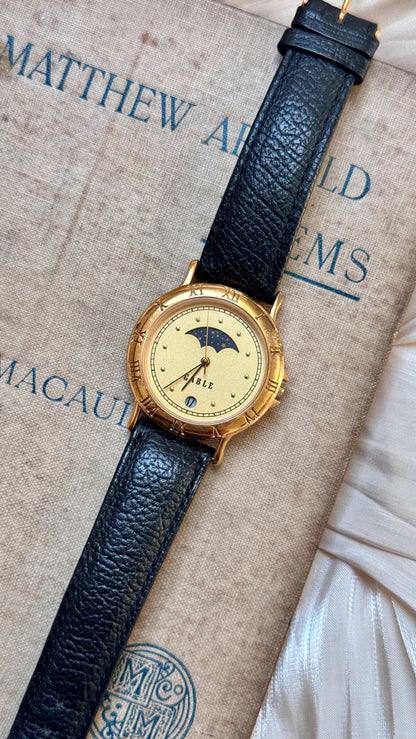 Super Rare Vintage Gable Watch- Moon Calendar