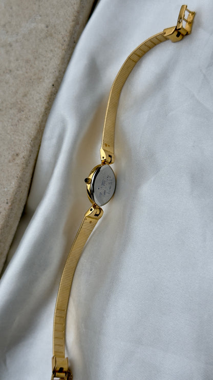 1998 Citizen Sylph Vintage Watch - 18ct Gold Plated, Marquise Dial, Near Mint