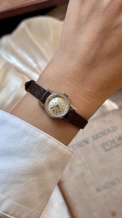 Longines ladies watch - new bespoke strap with original buckle