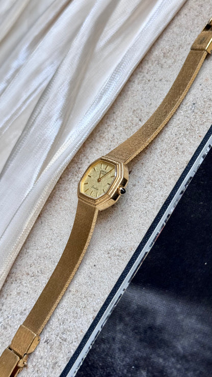 Seiko Exceline vintage watch -  18k gold plated