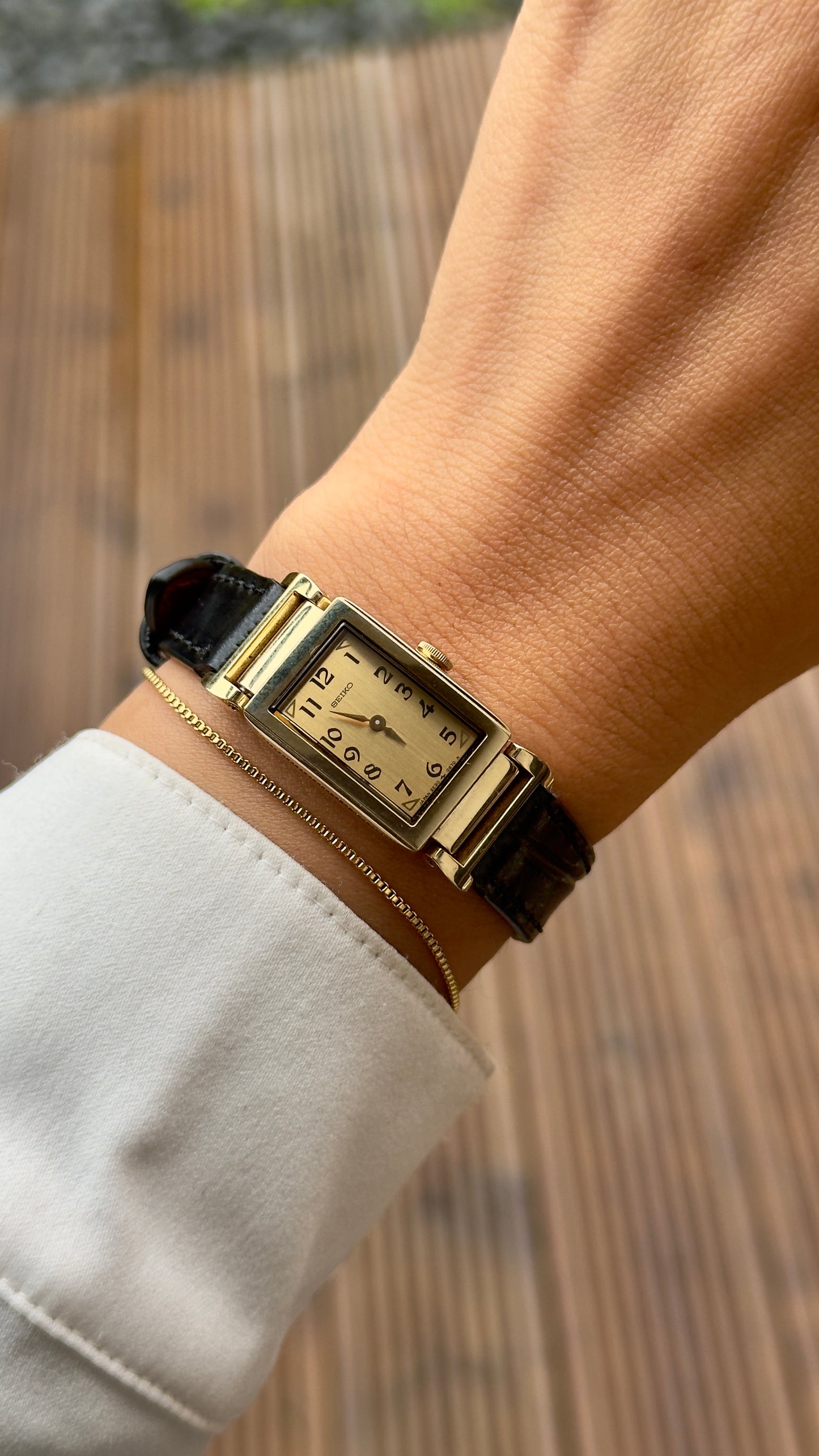 Super Rare Vintage Seiko Tank Watch 1995