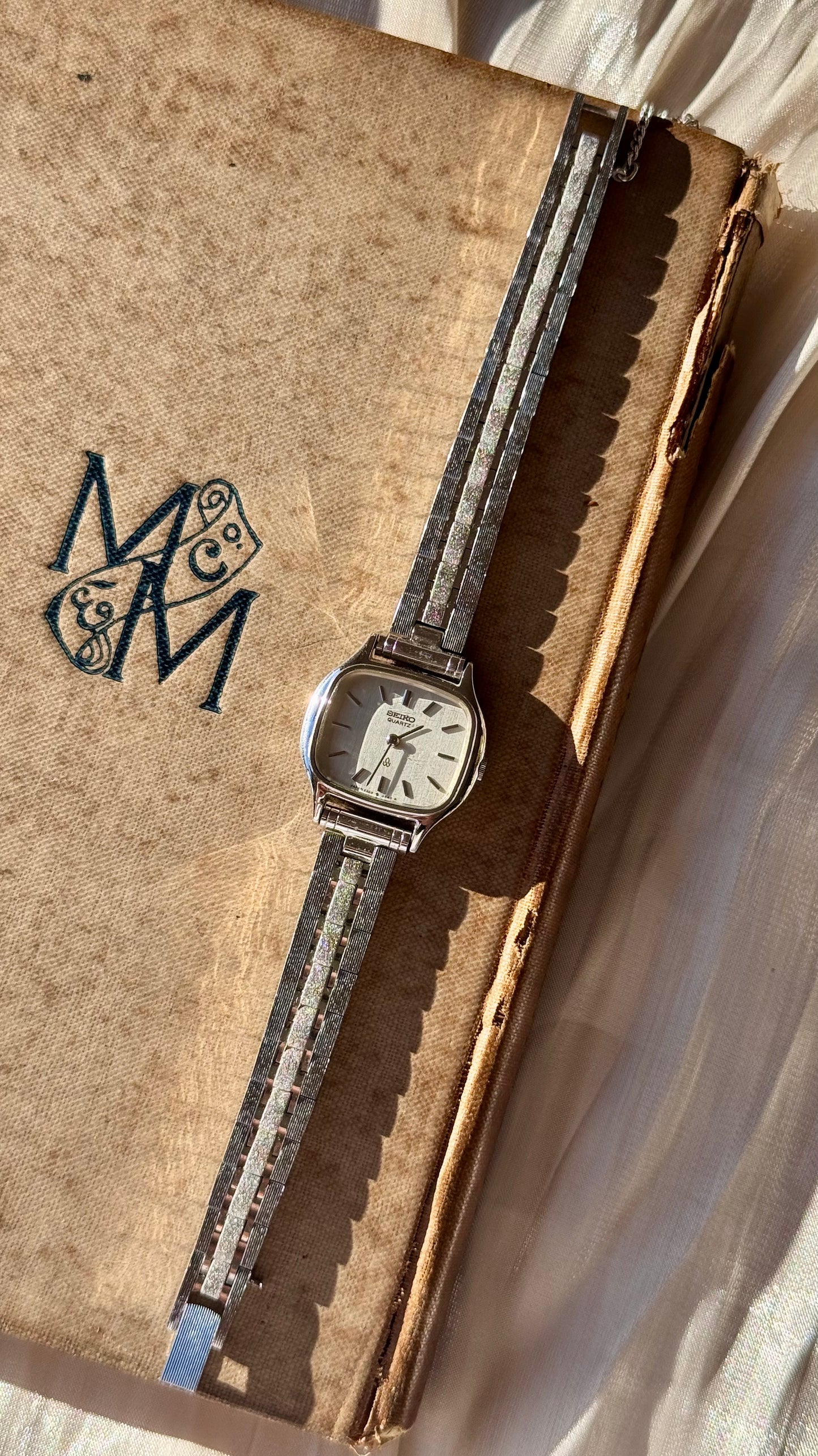 1989 Vintage Seiko Watch - Palladium Plated