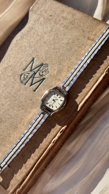 1989 Vintage Seiko Watch - Palladium Plated