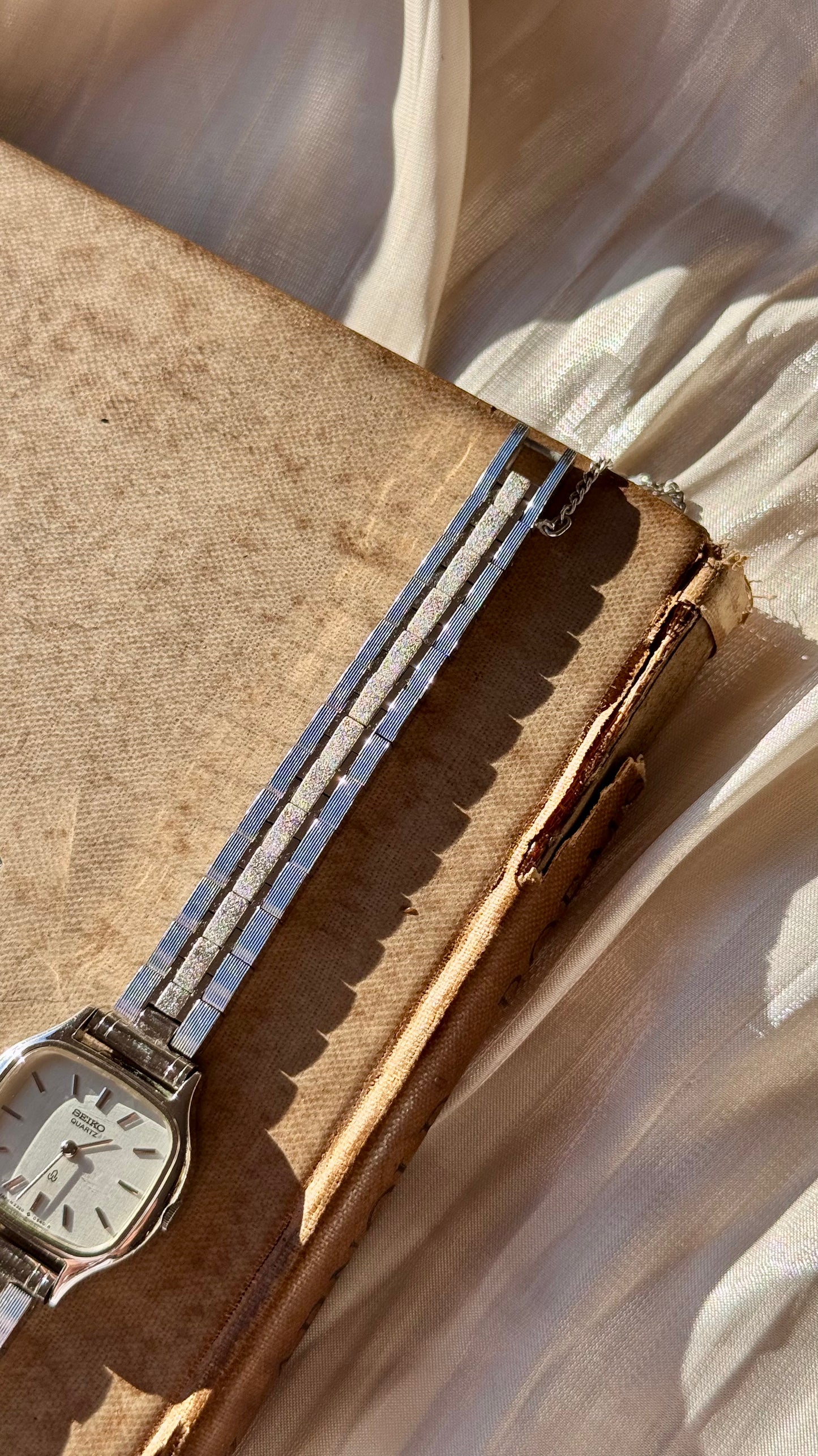 1989 Vintage Seiko Watch - Palladium Plated
