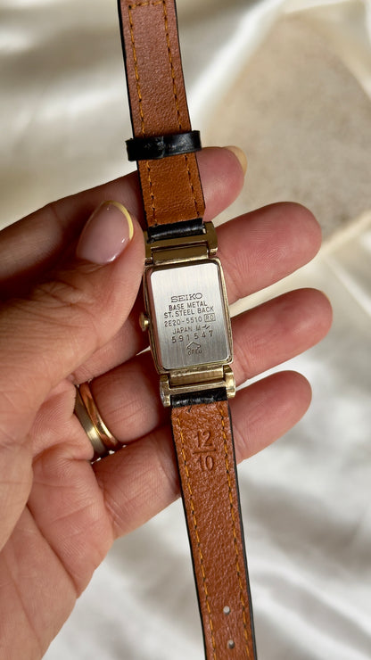 Super Rare Vintage Seiko Tank Watch 1995
