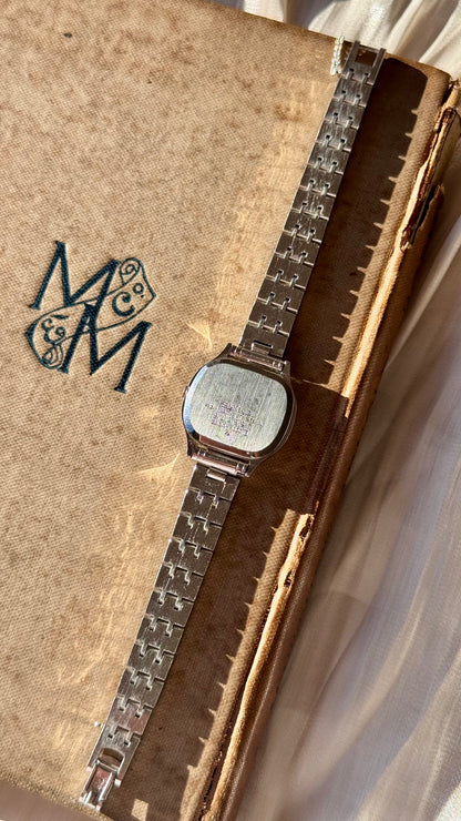 1989 Vintage Seiko Watch - Palladium Plated