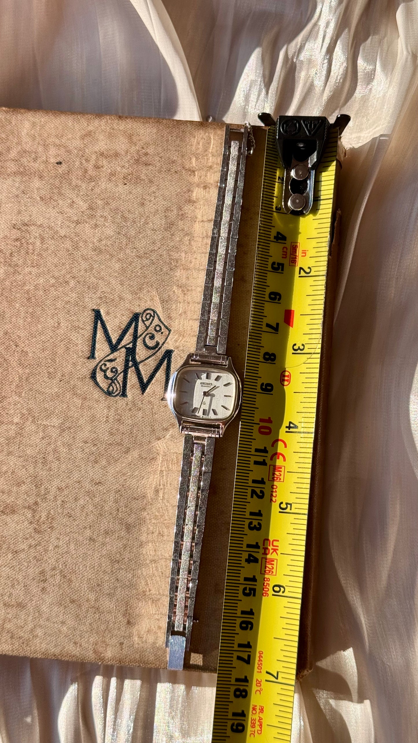 1989 Vintage Seiko Watch - Palladium Plated