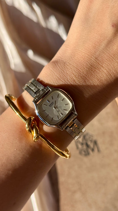 1989 Vintage Seiko Watch - Palladium Plated