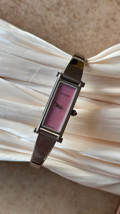 Gucci 1500L vintage watch - Pink pearl dial