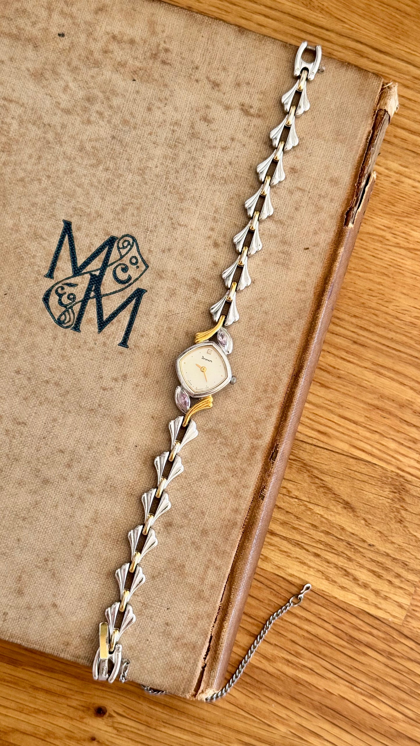 Dana ORIENT Vintage Watch 1990s - Palladium and Gold Plated