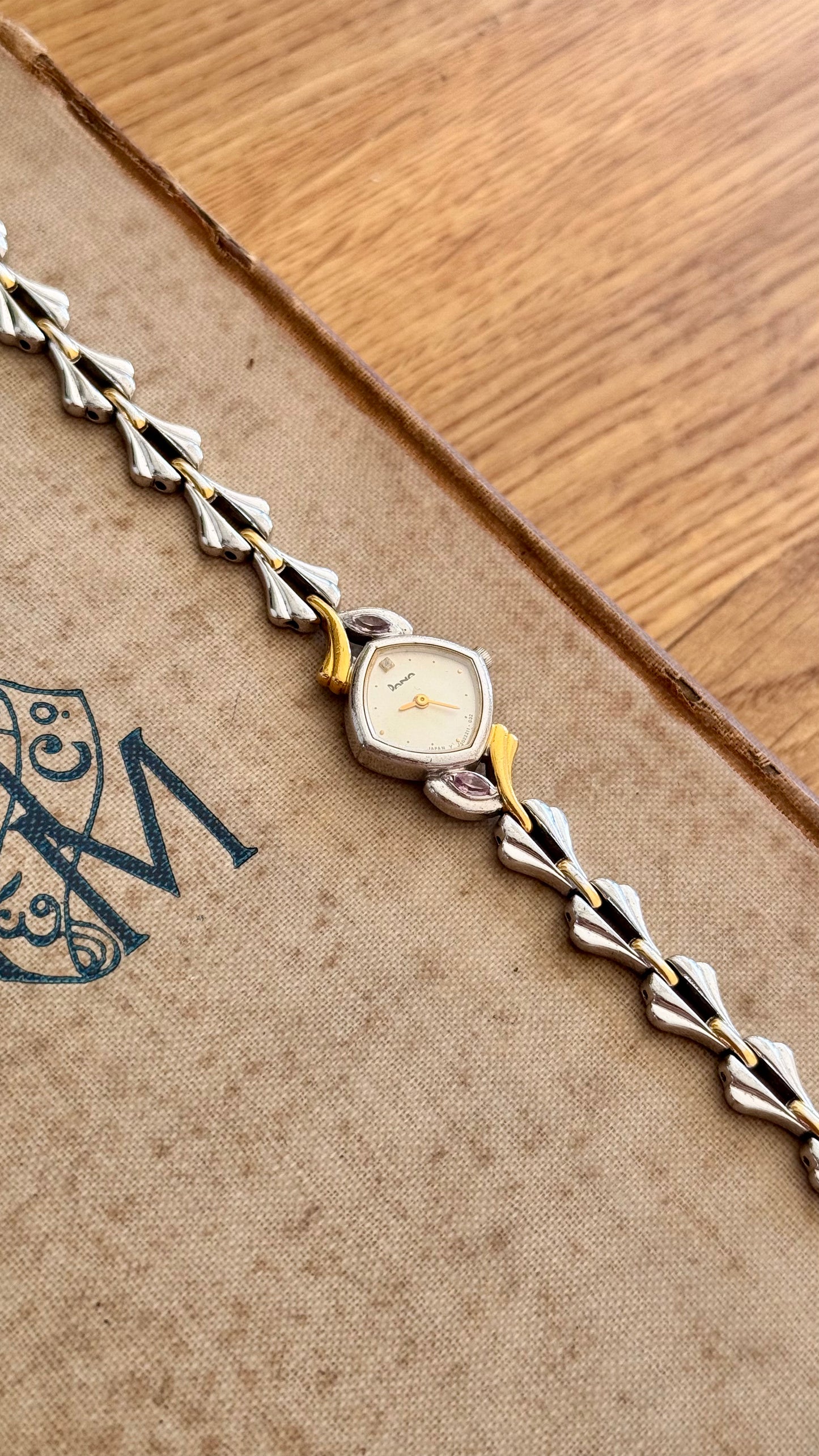 Dana ORIENT Vintage Watch 1990s - Palladium and Gold Plated