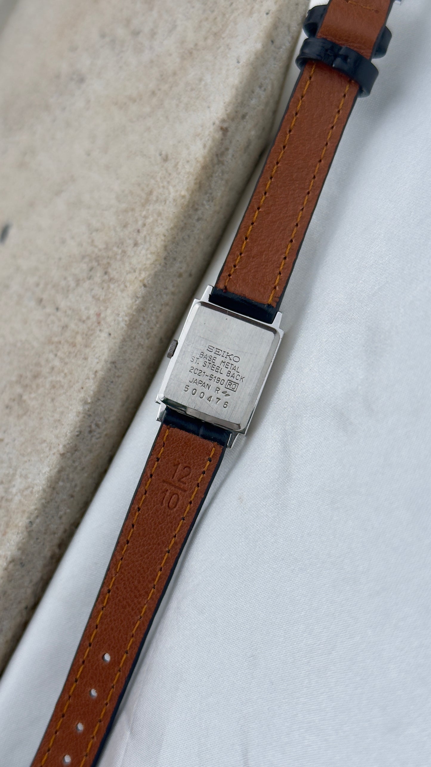 Vintage Seiko Women's Watch 1985 - genuine leather