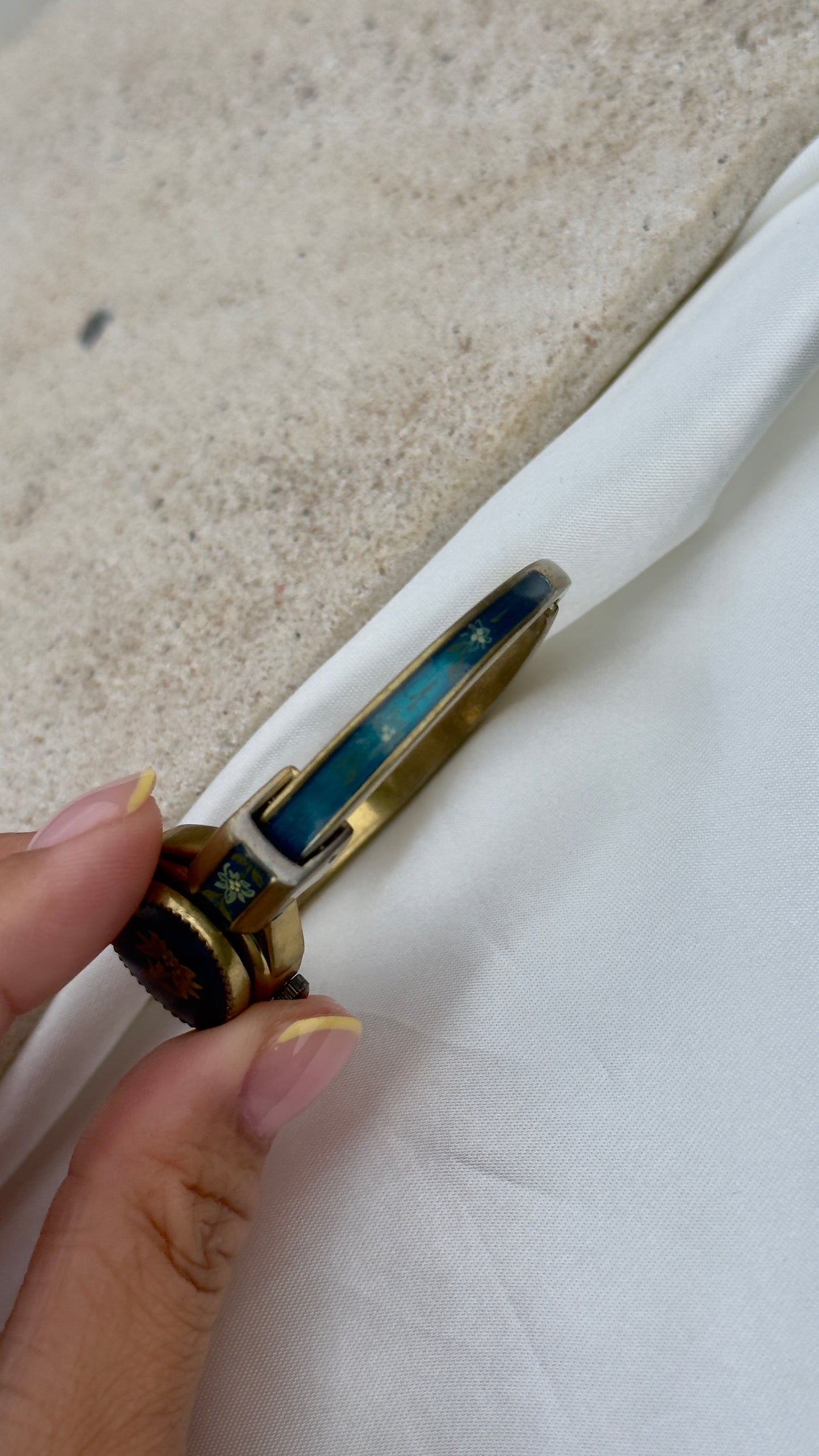 Art Deco Peekaboo vintage watch