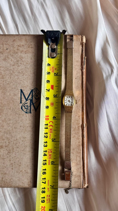 Super Rare 1970s Citizen Manual vintage watch - gold plated