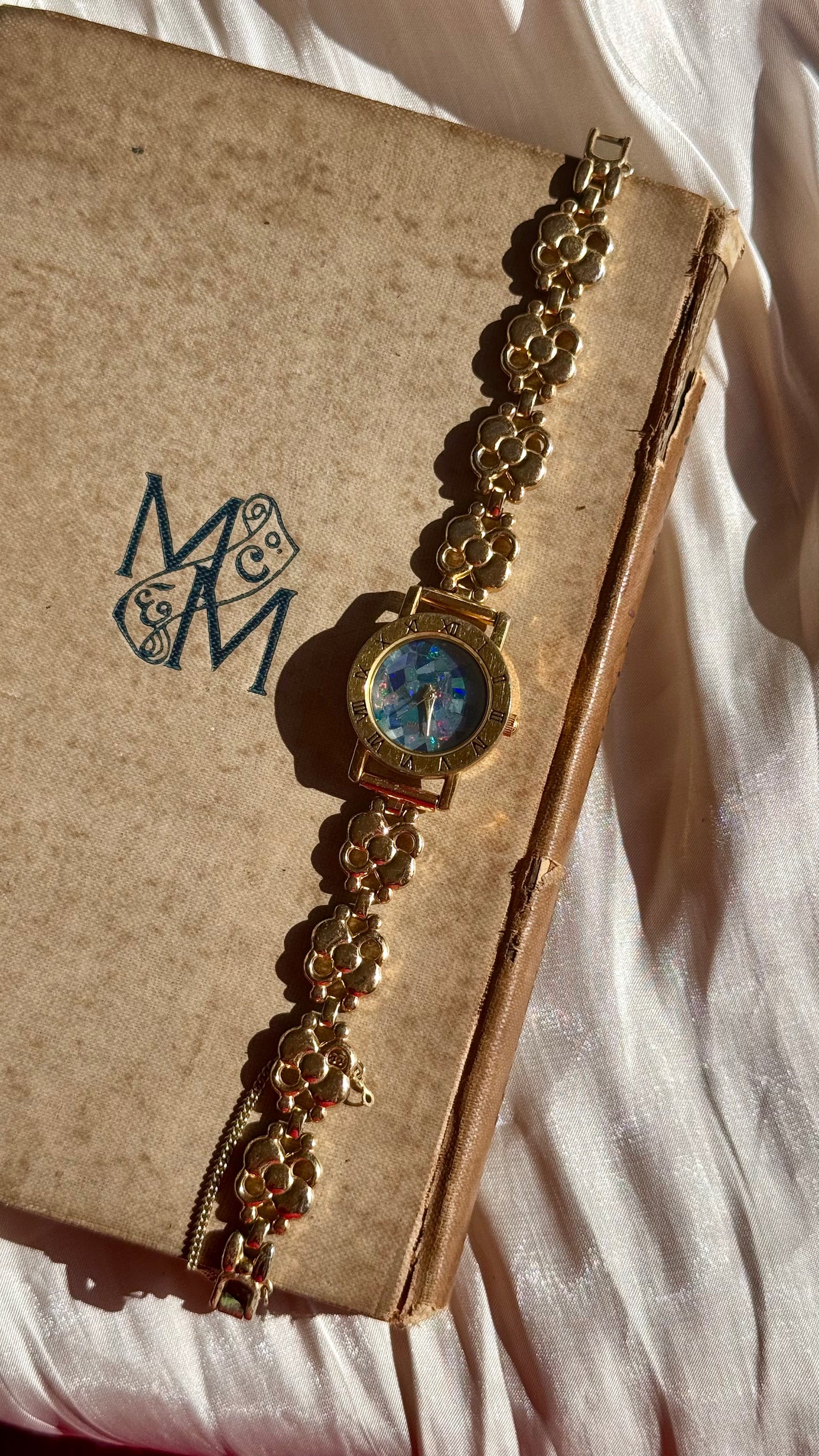 Art Deco Opal Watch 1990s