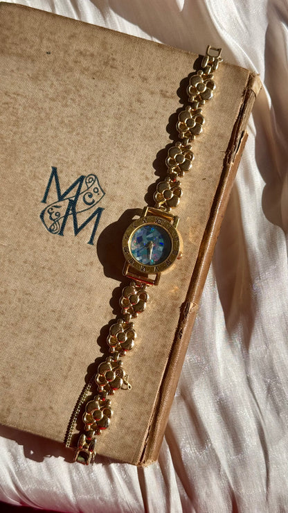 Art Deco Opal Watch 1990s