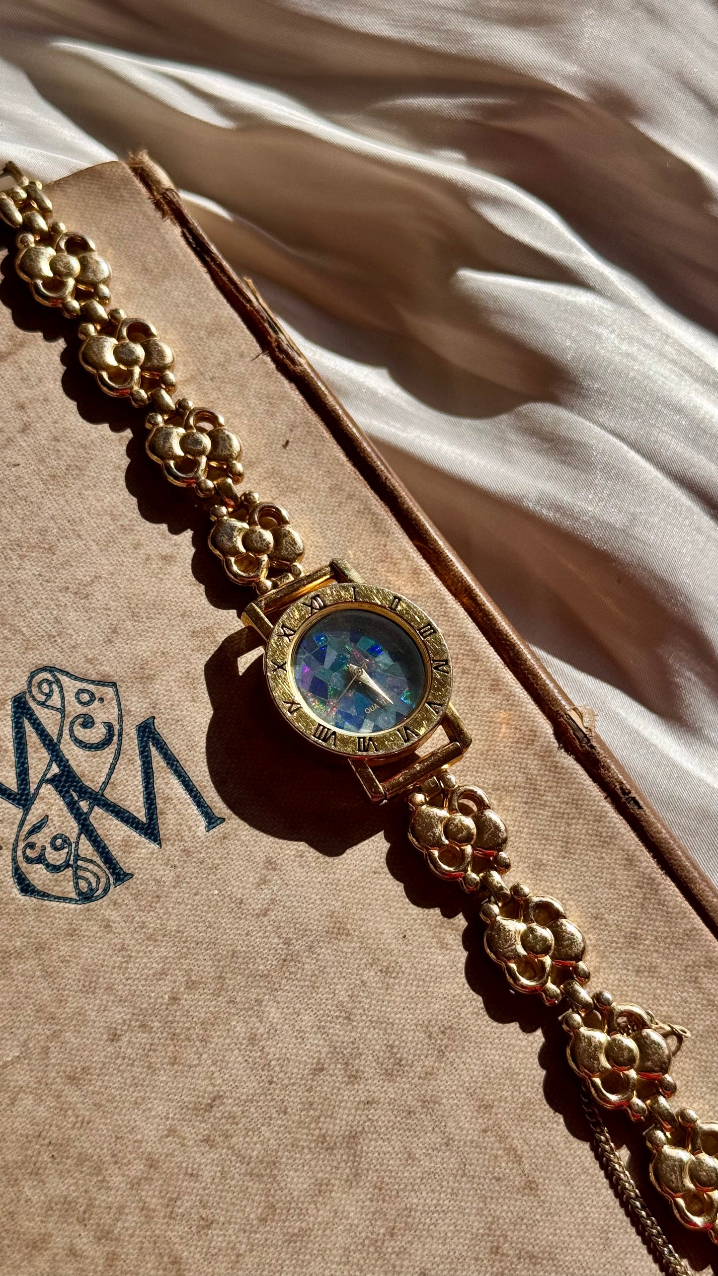 Art Deco Opal Watch 1990s