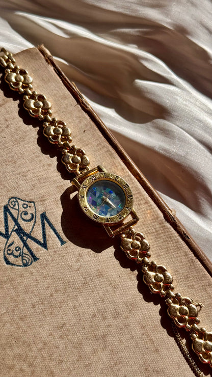 Art Deco Opal Watch 1990s