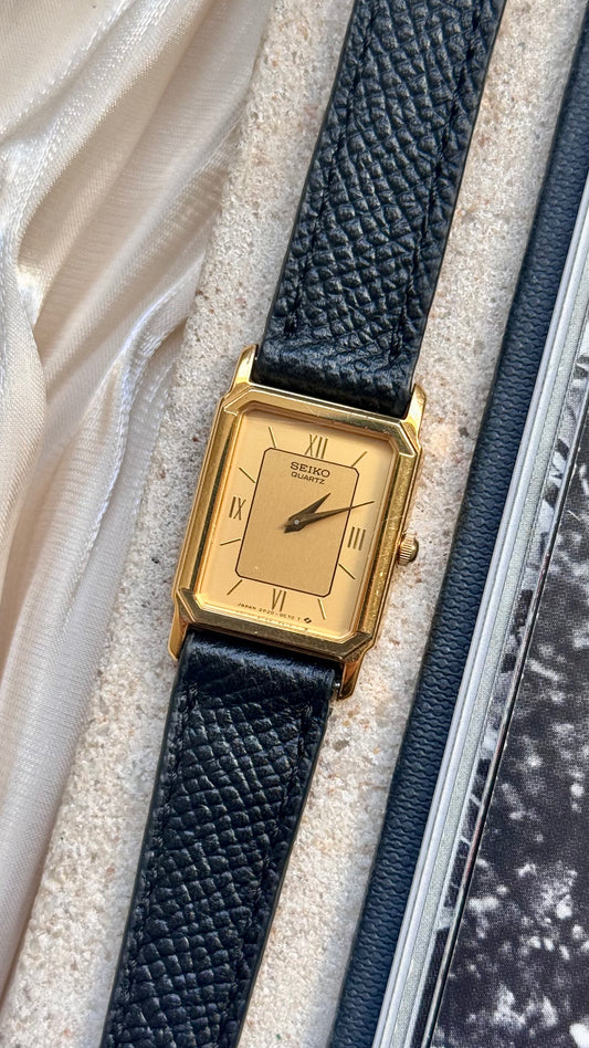 Seiko ladies' vintage tank watch 1995