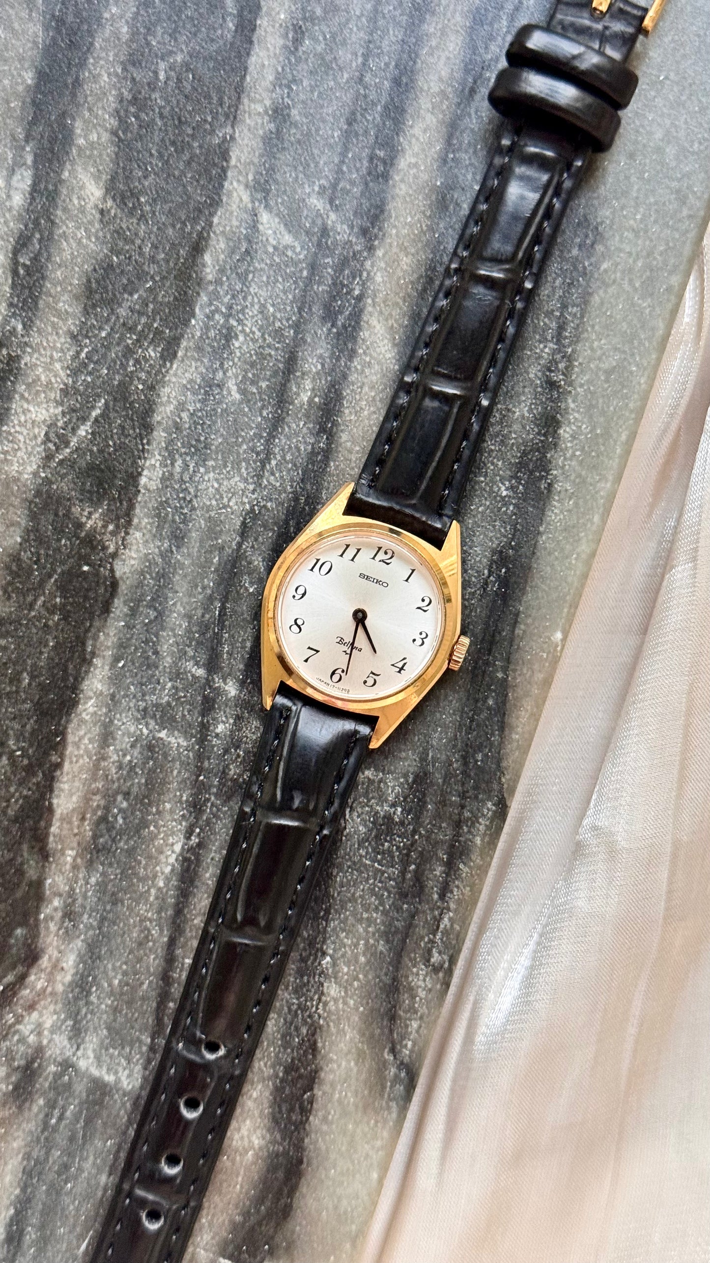 Seiko Belfina vintage watch 1970s - Manual Wind
