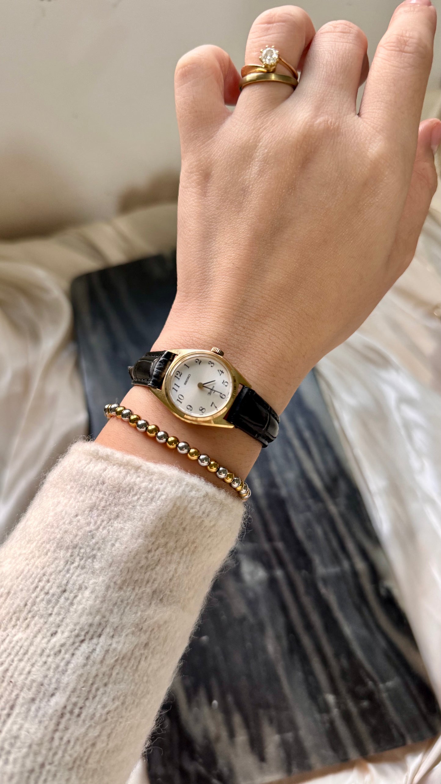 Seiko Belfina vintage watch 1970s - Manual Wind