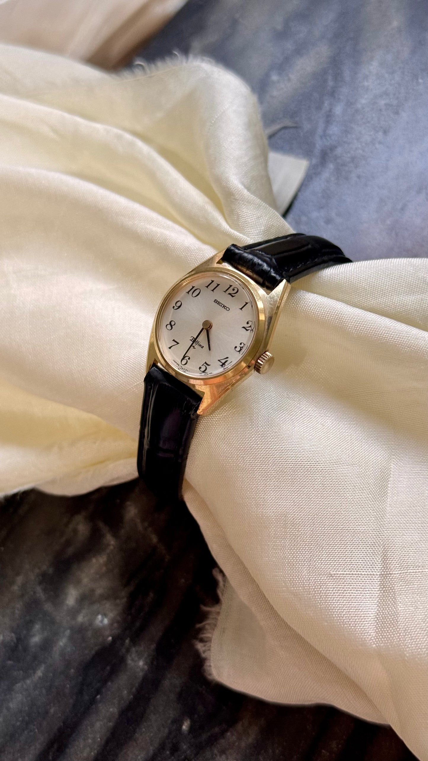 Seiko Belfina vintage watch 1970s - Manual Wind