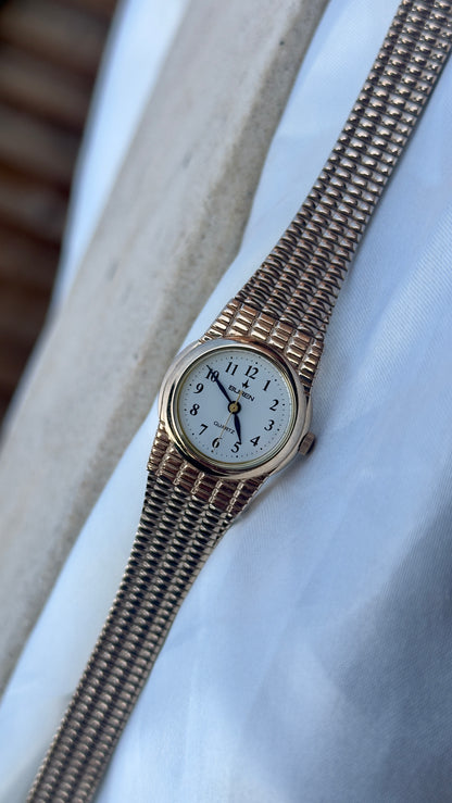 Buren Vintage Watch 1990s - Champagne gold plated