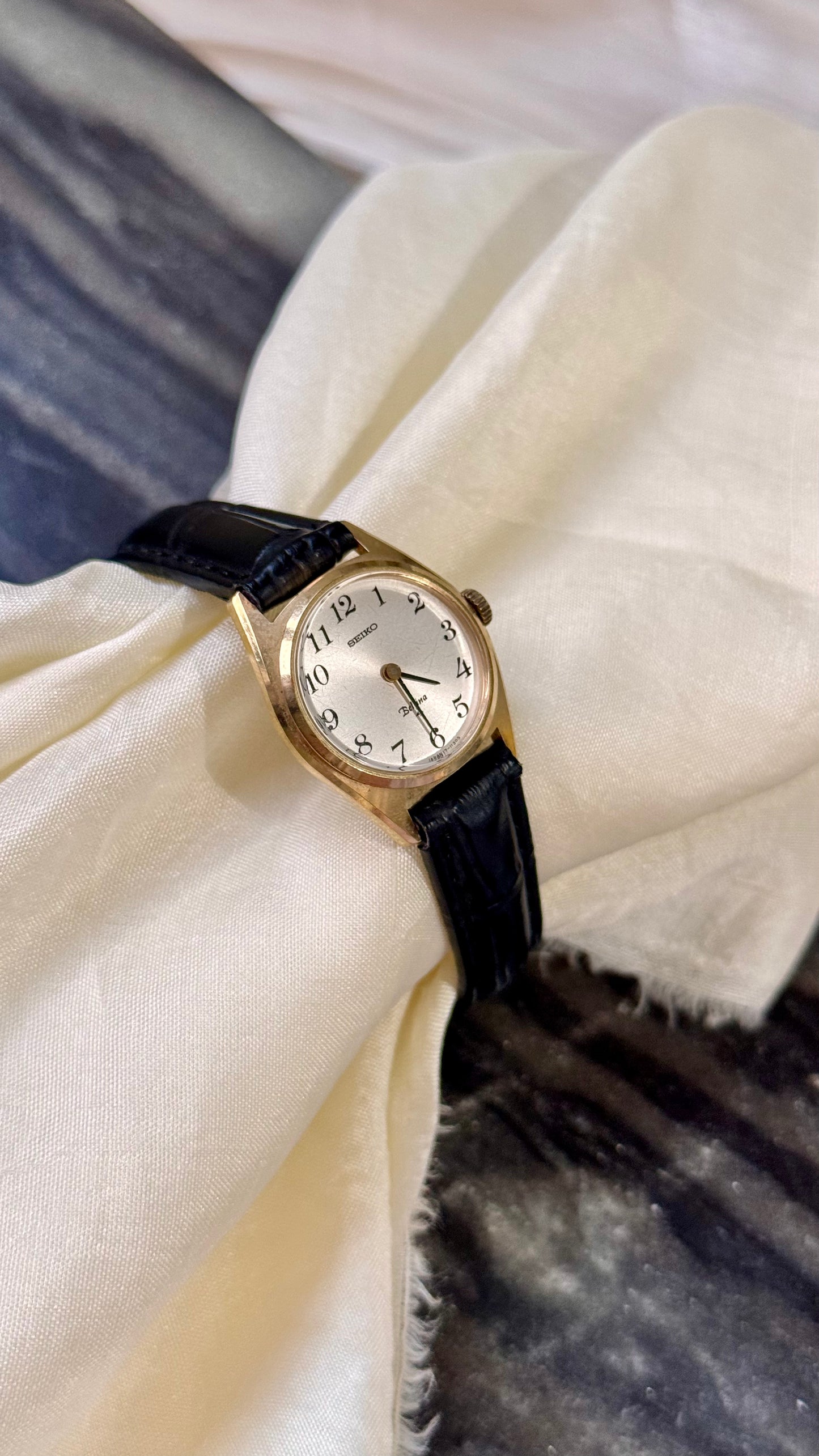 Seiko Belfina vintage watch 1970s - Manual Wind